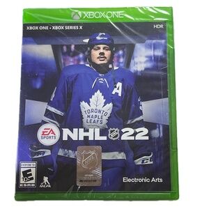 NHL‎ 22 Xbox One Xbox Series X Video Game EA Sports Hockey Brand New Sealed HDR